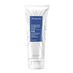 Avon Anew Hydrating Overnight Mask - Hyaluronsäure Sheabutter Feuchtigkeitsmaske Gesicht von Avon