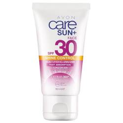 Avon Care Sun+ Shine Control Feuchtigkeitscreme Gesichtscreme sehr wasserabweisend Sonnencreme LSF30 von Avon