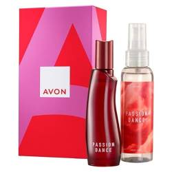 Avon Parfum Set Passion Dance in schöner GESCHENKBOX blumig/Chypre von Avon