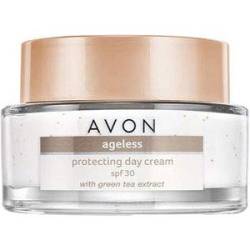 Avon True Ageless Tagescreme LSF 30 die Anti-Aging-Creme für trockene/empfindliche Haut - mit grünem Teeextrakt von Avon