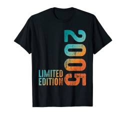 18. Geburtstag Jahr 2005 Geburt Vintage Seit 2005 Retro 2005 T-Shirt von Awesome Retro Vintage Aesthetic Birth Year
