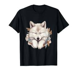Native American Wolf Bunte Baby Wolf Wolf Liebhaber Wolf Wolf Welpe T-Shirt von Awesome Wolf Shirts