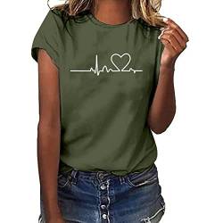 Damen Y2K Crop Top Kurzarm Slim Fit Oberteile Elastisch E-Girls Cropped Tee Shirt Cute Muster Blusenshirt Basic Crop Top Elegant Sportshirt 90S Kawaii Streetwear Vintage Aesthetic Outfit von Awrvia