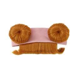 Auffällige Goldene Haarteil Perücke Trendiges Haarteil Stirnband Festlicher Haarschmuck Für Kleine Mädchen Haarschmuck Für Mädchen Alter Von 0 Bis 5 Jahren von Awydky