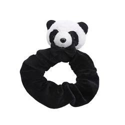 Haargummi mit Panda-Motiv, niedliches Plüsch-Haarband für Make-up, Waschen des Gesichts, Haar-Accessoires, Tier-Stirnbänder für Damen von Awydky