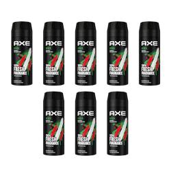 AXE Bodyspray Africa 8x 150ml Deospray Deodorant Männerdeo Deo für Herren Männer Men ohne Aluminium von Axe