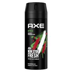 Axe Bodyspray Africa Deo ohne Aluminium sorgt 48 Stunden lang für effektiven Schutz vor Körpergeruch 150 ml von Axe