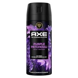 Axe Fine Fragrance Collection Premium Bodyspray Purple Patchouli Deo ohne Aluminium für 72 Stunden Frische 150 ml von Axe