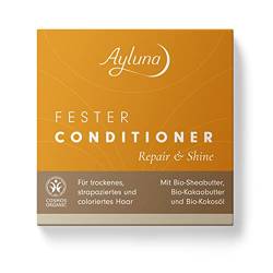 Ayluna Fester Conditioner für trockenes, Glanzloses Haar, Verleiht Volumen & Sprungkraft, Eine einfache und überzeugende Alternative zu flüssigem Conditioner, 1 x 55 g von Ayluna