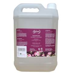 Ayluna Naturkosmetik Shampoo Glanz & Pflege Blütenglanz mit Bio-Damaszener Rose im 5l Kanister von Ayluna