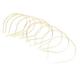 Aymzbd 10er Set Goldene Haarreifen für Kreatives Basteln - Tierohr Stirnband von Aymzbd