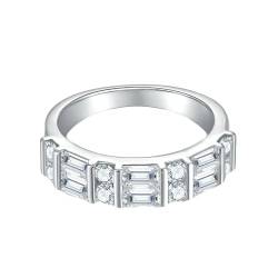 Ayoiow Ring Damen 925 Silber Elegant Ring Damen Hochzeit von Ayoiow
