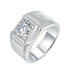 Ayoiow Ring Silber 925 Breiter Ring Verlobungsringe Damen von Ayoiow