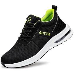 Ayqyc Sportliche Sicherheitsschuhe S3 Herren Damen Leicht Sportlich Arbeitsschuhe Schutzschuhe mit Stahlkappen von Ayqyc