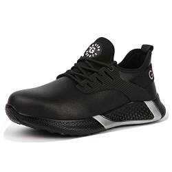 Ayqyc Wasserdicht Sicherheitsschuhe S3 Herren Damen Arbeitsschuhe Leicht Sportlich Schutzschuhe Stahlkappe Sneaker von Ayqyc