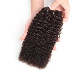 Kinky Weave Lockiges Haar 1 Stück Synthetische Haarwebart Bündel Haarverlängerung #2 16Inch von Azedssw