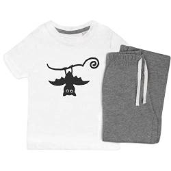Azeeda 3-4 Jahre 'Hängende Fledermaus' Kinder Nachtwäsche/Pyjama Set (KP00086035) von Azeeda