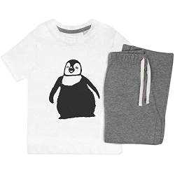 Azeeda 5-6 Jahre 'Pinguin-Küken' Kinder Nachtwäsche/Pyjama Set (KP00114632) von Azeeda