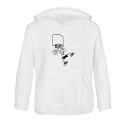 Azeeda 'Basketball-Spieler' Kinder Hoodie/Kapuzenpulli 12-13 Jahre (KO00014180) von Azeeda