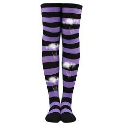 Oberschenkelhohe Socken,Bequeme lange Strümpfe - Atmungsaktive Overknee-Langsocken für Damen, japanische Kniestrümpfe Aznever von Aznever