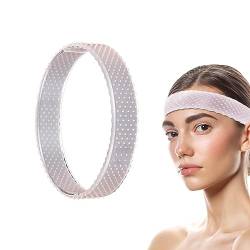 Silikon-Perückengriff - Rutschfestes Anti-Schweiß-Haarband aus Silikon, verstellbar,Perückenbänder, um Perücken an Ort und Stelle zu halten, transparentes, bequemes Silikon-Haargummi für Aznever von Aznever