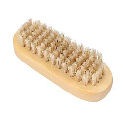 Nagelbürste, Multifunktionale Doppelseitige Nagelreinigungsbürste aus Holz für Männer und Frauen, Nagelpeelingbürste, Zehennagelbürste von Azusumi
