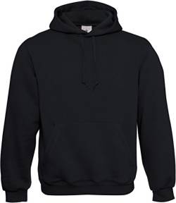 B&C: Kids` Hooded Sweat Hooded Kids, Größe:12/14 (152/164);Farbe:Black von B+C