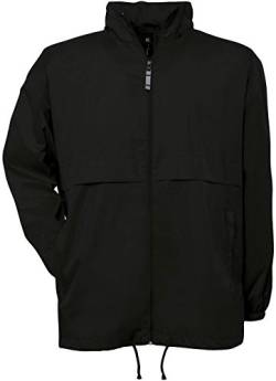 B&C: Windbreaker Air, Größe:3XL;Farbe:Black von B+C