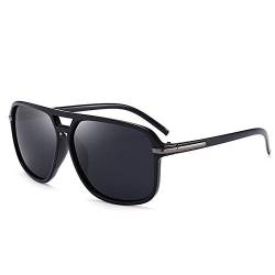 B BIDEN Herren Mode Retro Quadrat polarisierte Sonnenbrille, Im Freien Cool Brillen mit Schutzlinse für Sport und Fahren von B BIDEN