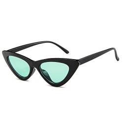 Sonnenbrille Der Frauen Katzenaugen Art Mode Weinlese Retro Gläser Für Spaß - BLDEN GL1002-B-BL von B BIDEN