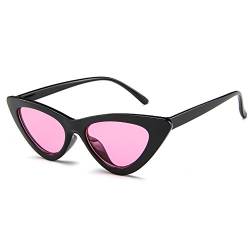 Sonnenbrille Der Frauen Katzenaugen Art Mode Weinlese Retro Gläser Für Spaß - BLDEN GL1002-B-P von B BIDEN