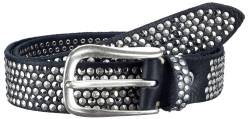 B Belt Unisex - Erwachsene Gürtel BB0225L03, Gr. 85 cm, Schwarz (black 790) von B Belt