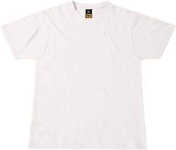 Arbeits-T-Shirt , Farbe:White;Größe:M M,White von B&C Pro