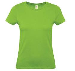 B&C Collection Damen Kurzarm T-Shirt Tragen Sie Casual Cotton Top - Orchidee Grün (S) von B&C