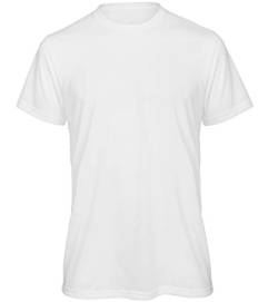 B&C Collection Herren Sublimation T-Shirt-bedruckbar anpassen T-Shirt - Weiß (L) von B&C