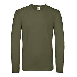 B&C - #E150 Long Sleeve/Urban Khaki, L von B&C