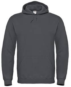 B&C Herren Hoodie ID.003 80/20 Grau Anthracite 3XL von B&C