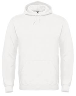 B&C Herren Hoodie ID.003 80/20 Weiß White XXL von B&C