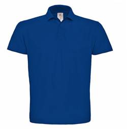 B&C Herren Piqué Polo Shirt 'ID_001' ID.001 Royal 4XL von B&C