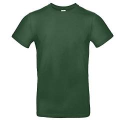 B&C - Single Jersey Herren T-Shirt #E190 / Bottle Green, 3XL von B&C