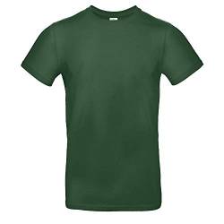 B&C - Single Jersey Herren T-Shirt #E190 / Bottle Green, XXL von B&C