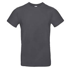 B&C - Single Jersey Herren T-Shirt #E190 / Dark Grey, M von B&C