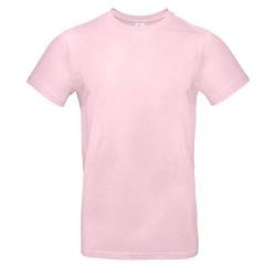 B&C - Single Jersey Herren T-Shirt #E190 / Orchid Pink, L von B&C