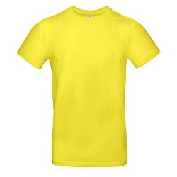 B&C - Single Jersey Herren T-Shirt #E190 / Solar Yellow, 3XL von B&C