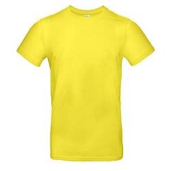 B&C - Single Jersey Herren T-Shirt #E190 / Solar Yellow, XXL von B&C