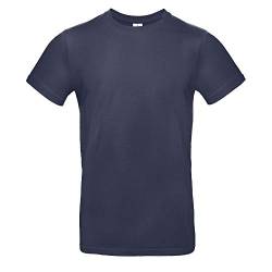 B&C - Single Jersey Herren T-Shirt #E190 / Urban Navy, XL von B&C