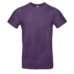 B&C - Single Jersey Herren T-Shirt #E190 / Urban Purple, XL von B&C