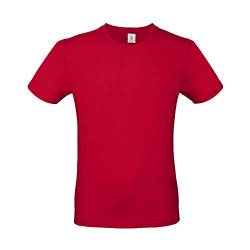 B&C - T-Shirt # E150 / Deep Red, XL von B&C