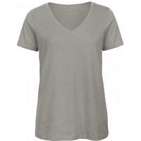 B&C V-Shirt Damen V-Neck T-Shirt / 100% Organic Cotton von B&C