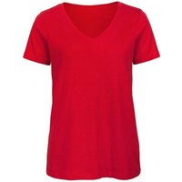 B&C V-Shirt Damen V-Neck T-Shirt / 100% Organic Cotton von B&C